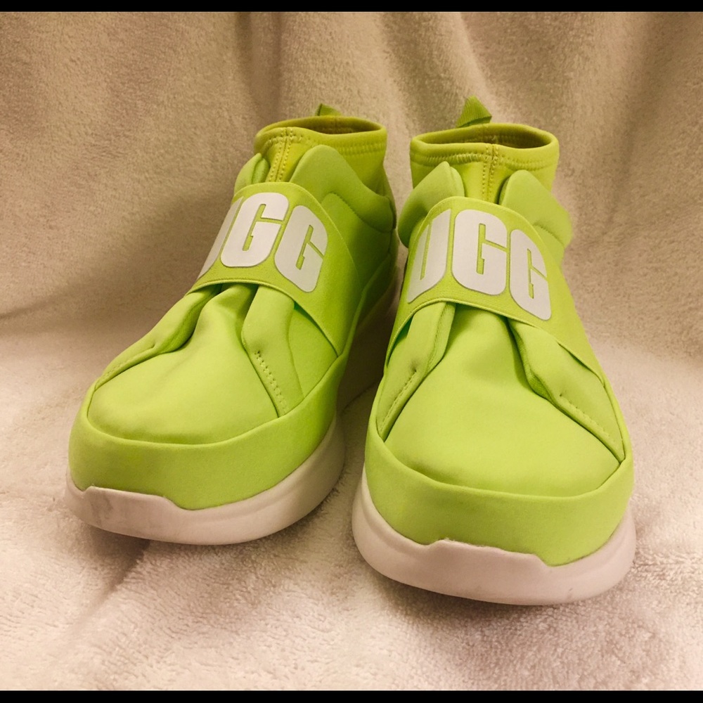 UGG Women’s Neutra Neoprene Sock Sneakers Sz 9 - Picture 4 of 6